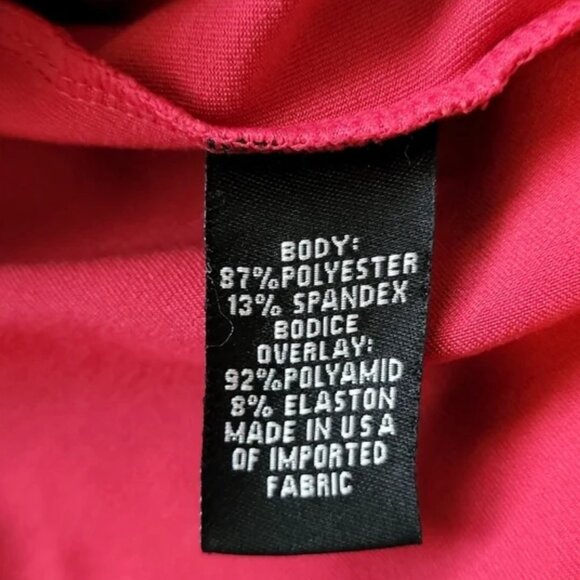 Athleta coral v-back no sleeve dress L - Picture 6 of 8